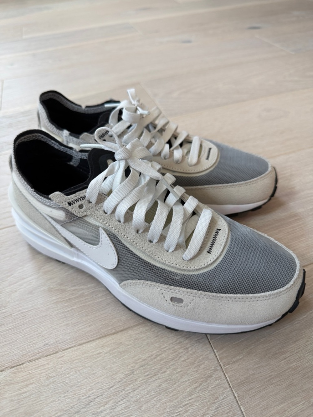 Brand New Nike Womens Gray & White Running Sneakers